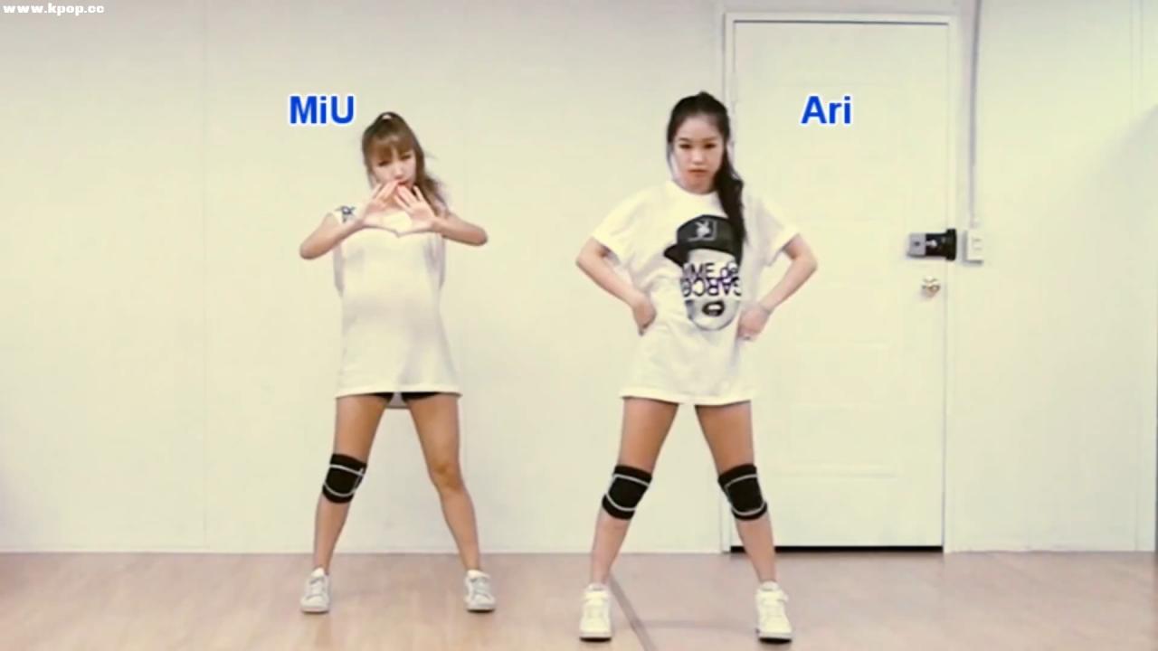 EXO Growl 엑소 으르렁 ★ Waveya Ari MiU (sisters) kpop cover dance – #0119插图