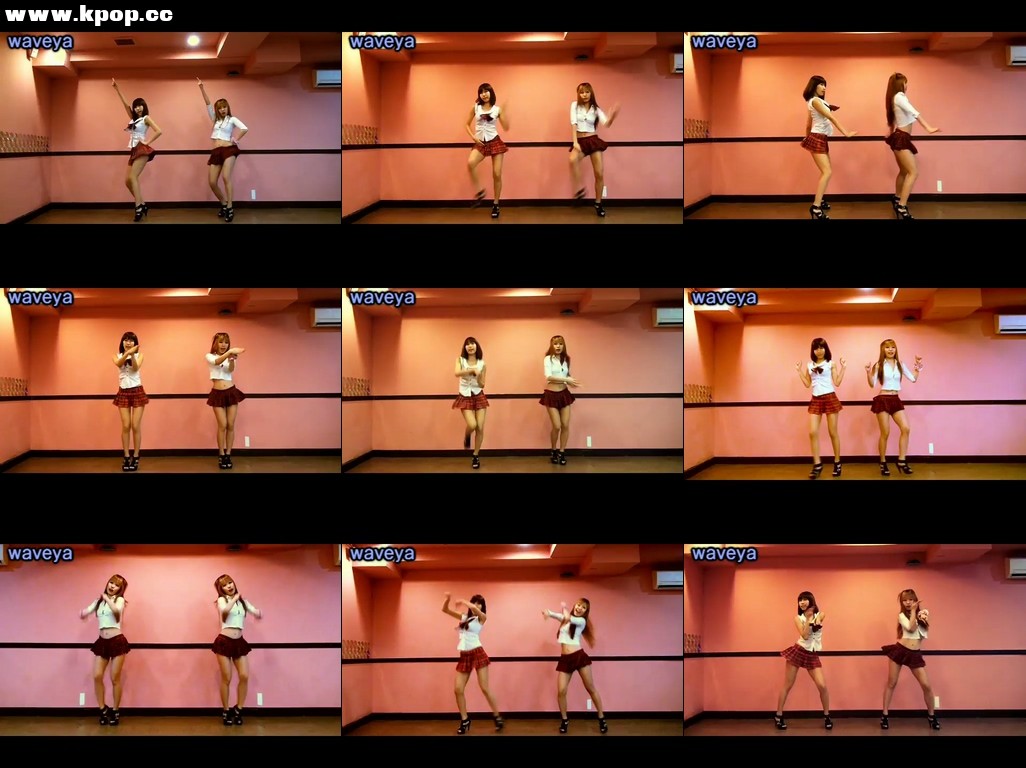 T-ara roly poly dance tutorial # Waveya Ari MiU – #0019插图1