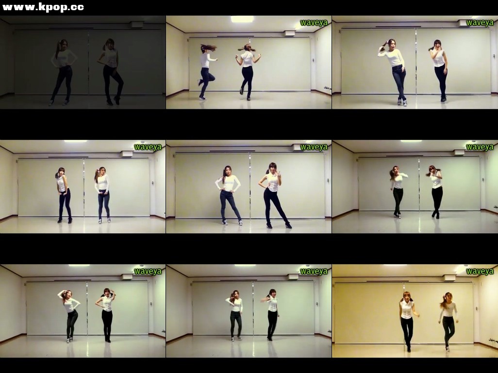 T-ara lovey dovey mirror mode 러비더비 Waveya Ari MiU 웨이브야 아리미유 kpop cover dance – #0047插图1