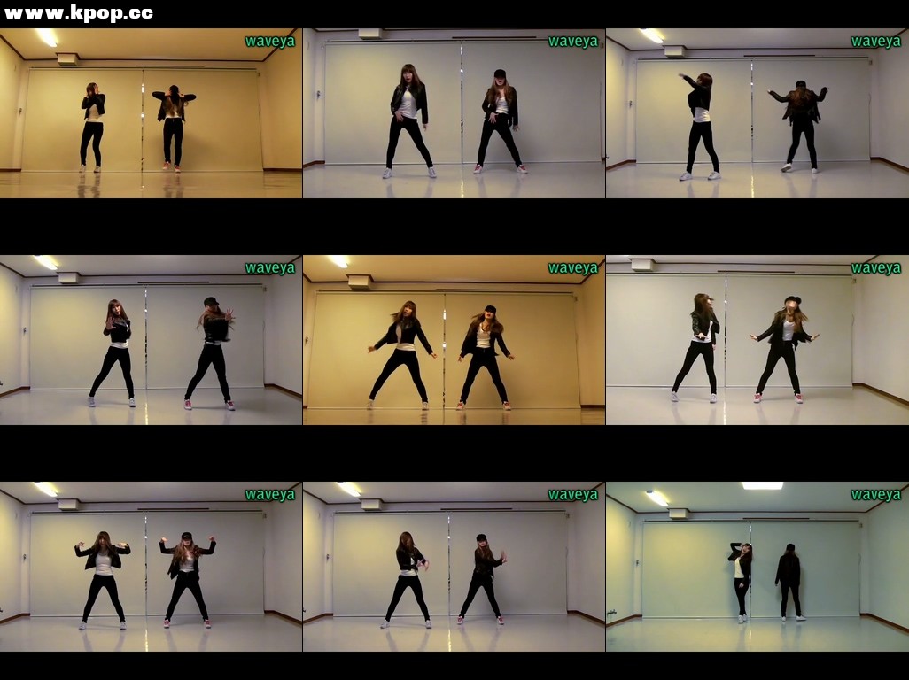 Teen Top 틴탑 미치겠어Crazy dance tutorial – Waveya 웨이브야 Ari MiU – #0048插图1