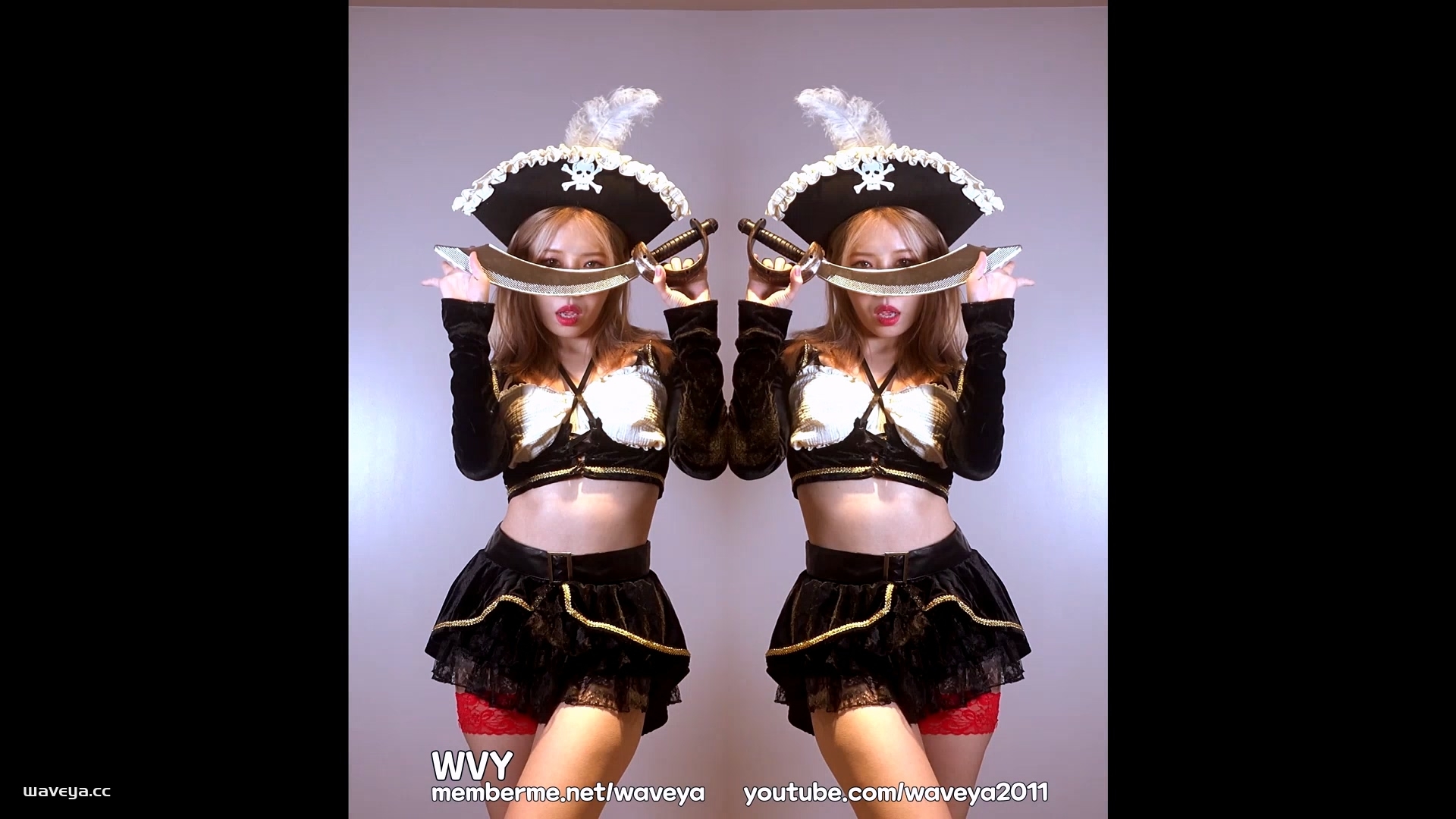 MiU Pirate ?☠️ Nxde Sexy Dance 해적 미유와 할로윈 미리 즐기기 Waveya memberme会员 (4k+1080p)[209M+88M] – #0184插图1