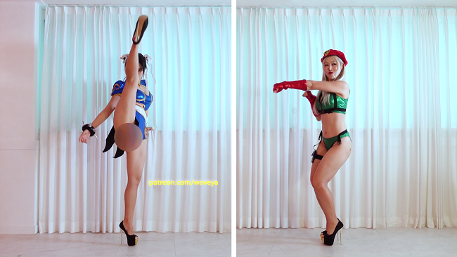 #1101 Cammy Ari💚Stupid Shit💪Halloween 1.🎃feat.Chun-Li 4K插图1